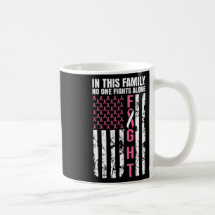 Mug Dans Cette Famille, Personne Ne Lutte Seul Cancer 