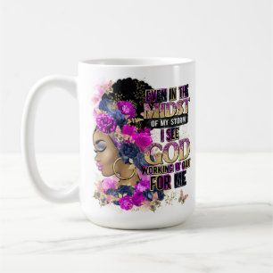 Mug Dans La Mer Reine Black Melanin Femme Peau Brown