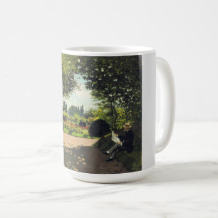 Mug Dans la peinture du jardin, Monet célèbre peinture