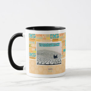 Mug Dans le continuum de temps d'espace d'ur