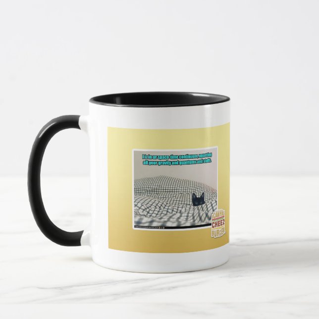 Mug Dans le continuum de temps d'espace d'ur (Gauche)