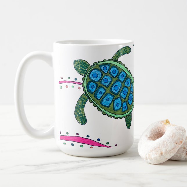 MUG "DANS LE FLUX" (Avec donut)