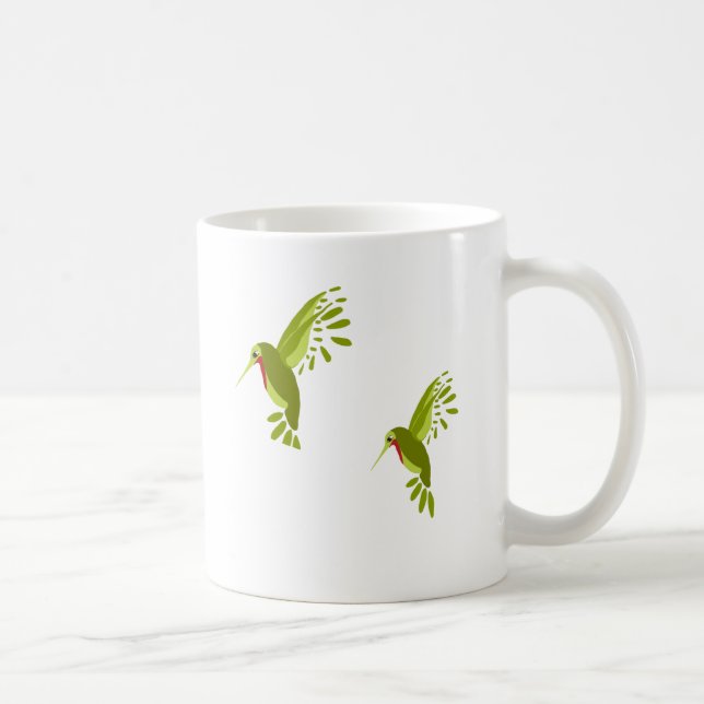 Mug Dans le jardin avec les colibris (Droite)