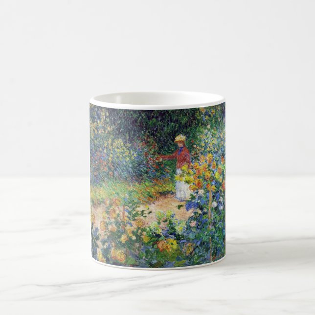 Mug Dans le jardin par Claude Monet (Centre)