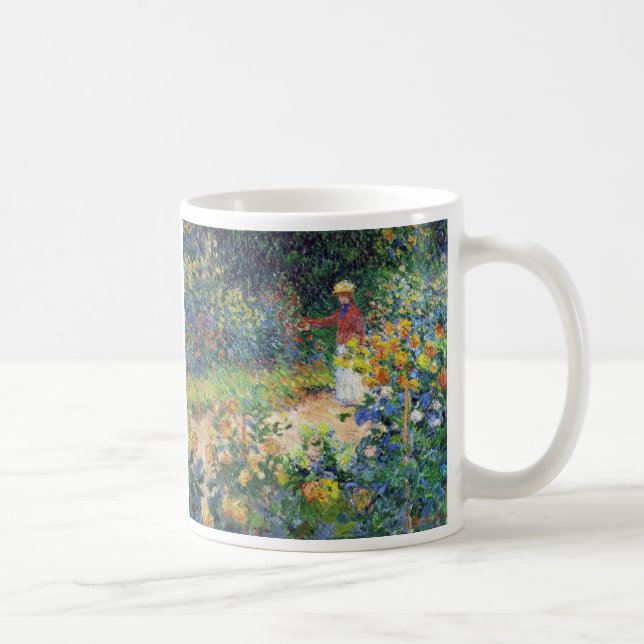 Mug Dans le jardin par Claude Monet (Droite)