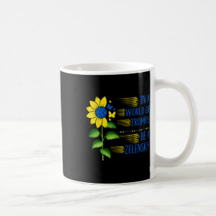 Mug Dans le monde de Trump, tournesol être un soutien