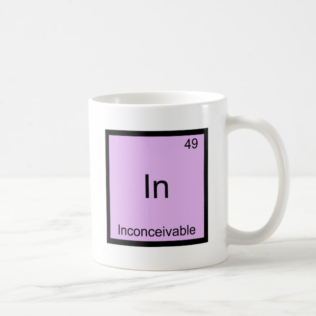 Mug Dans - le symbole drôle inconcevable d'élément de (Droite)