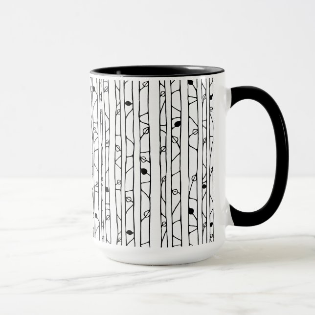 Mug Dans les bois, la musique noire (Droite)