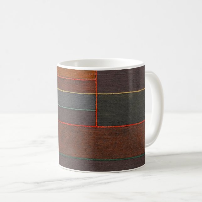 Mug Dans les six seuils actuels, Paul Klee, Abstrait (Devant droit)