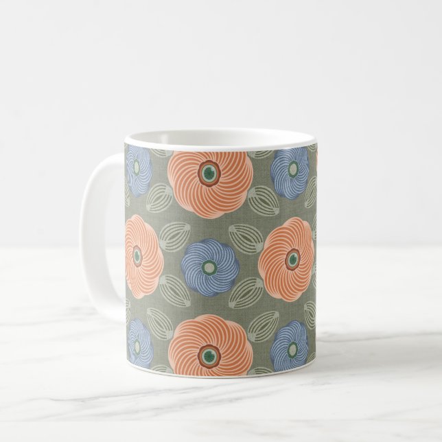 Mug Dans les yeux d'une fleur (Devant gauche)