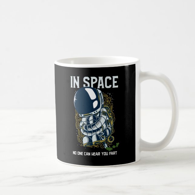 Mug Dans l'espace personne ne peut vous entendre péter (Droite)