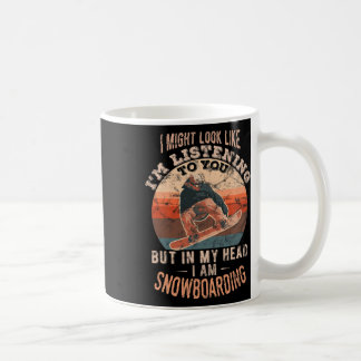Mug Dans Ma Tête, Je Suis Amusant De Snowboard