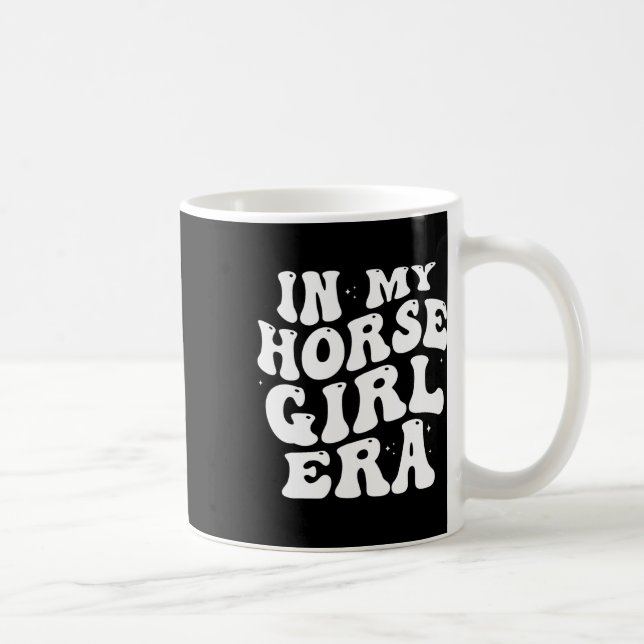 Mug Dans Mon Cheval Fille Era Equestrian Horseck équit (Droite)