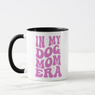 Mug Dans Mon Chien Maman Era Retro Nom Personnalisé Mu