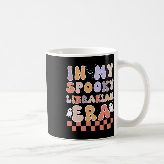 Mug Dans mon ère de bibliothèque Éffrayante Ghost Hall (Droite)