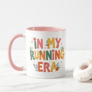 Mug Dans mon ère de course, drôle cadeau de course pou