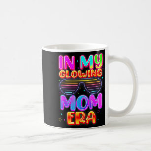 Mug dans mon ère de maman rayonnante Groovy Coloré Cla