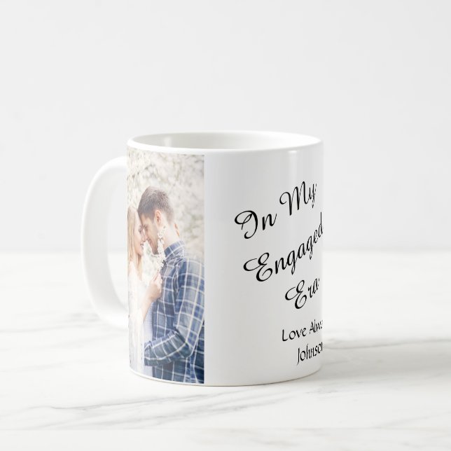 Mug Dans Mon Ère Engagée Coupe De Café Glass Coupe (Devant gauche)