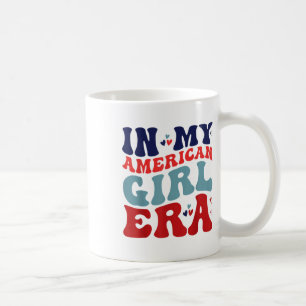 Mug Dans mon ère fille américaine Super fille américai