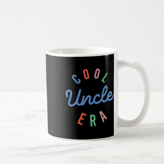 Mug Dans Mon Oncle Cool Époque Drôle Fête des pères 2  (Droite)