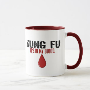 Mug Dans mon sang KUNG FU