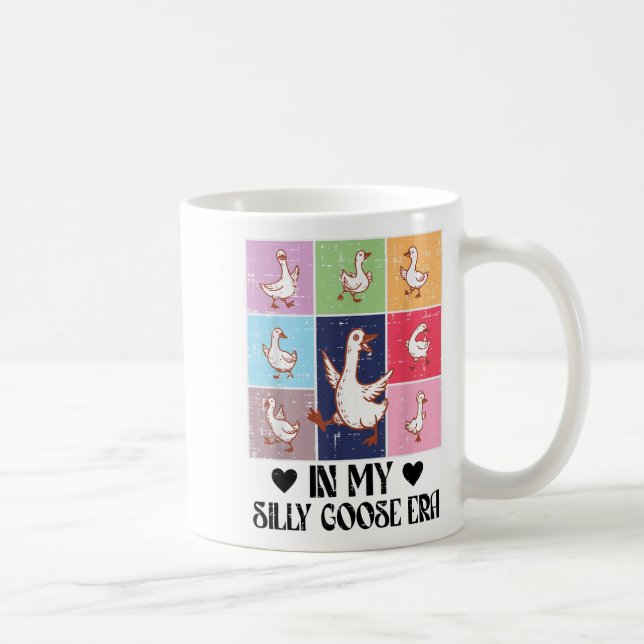 Mug Dans My Goose Silly Era Retro Mème Honte Animal Fe (Droite)