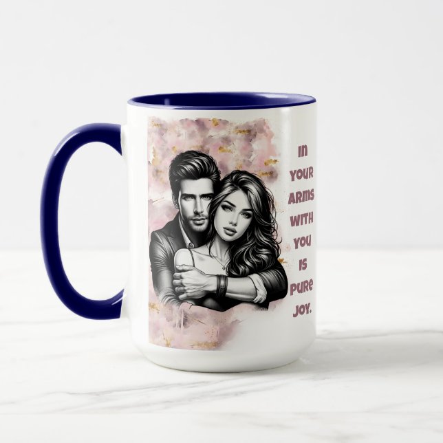 Mug Dans tes bras avec toi (Gauche)