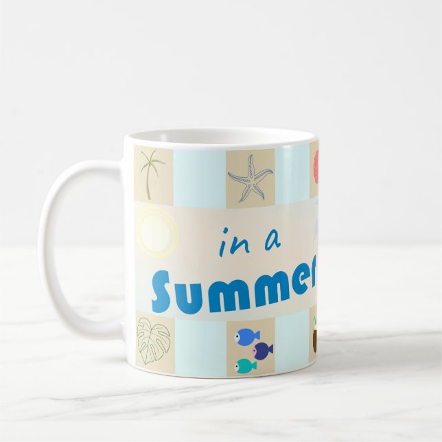 Mug Dans un état d'esprit estival (Gauche)