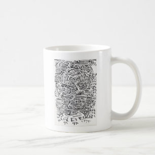 Mug Dans un lieu intermédiaire, dessin à encre
