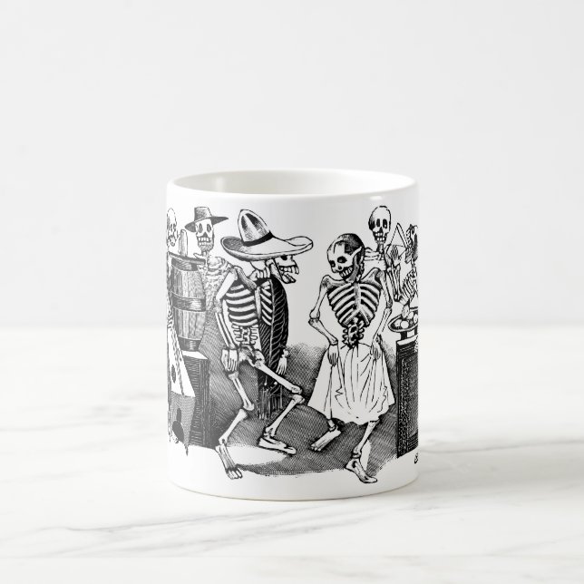 Mug "Dansant le Jarabe dans l'autre monde " (Centre)