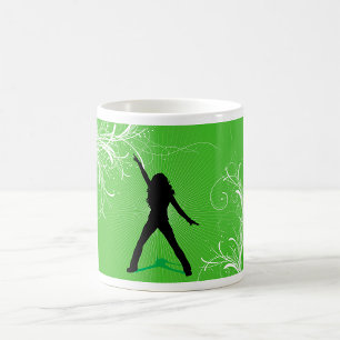 Mug dansante féminine