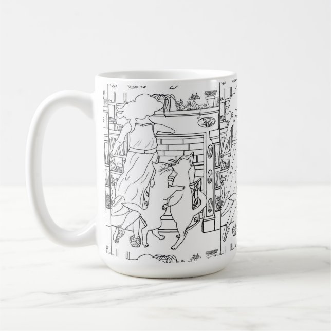 Mug Danse Avec Des Chats 🐈 (Gauche)