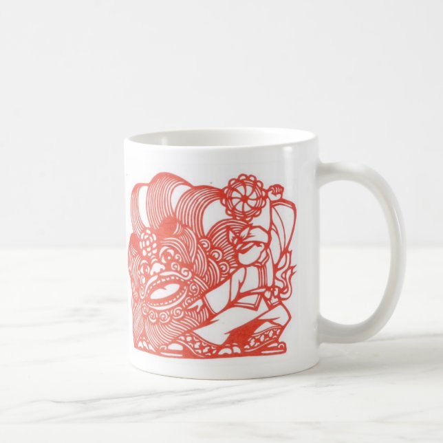 Mug Danse avec le lion (Droite)