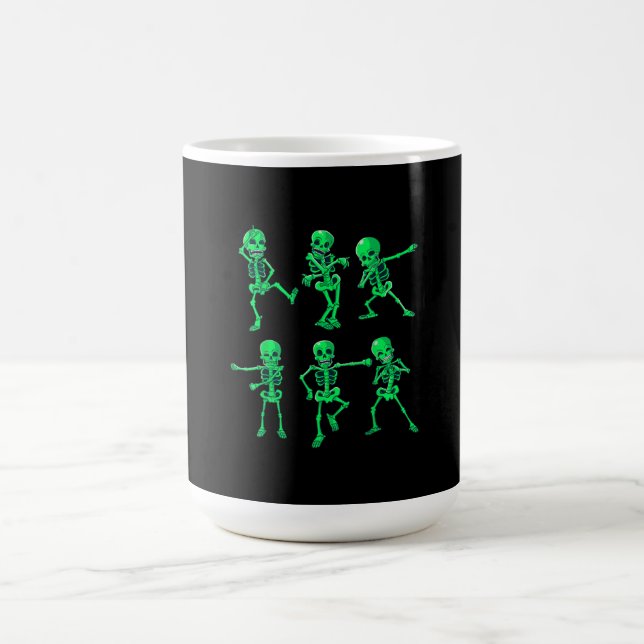 Mug Danse Cadeau| Halloween Dancing Skeletons Dance Ca (Centre)