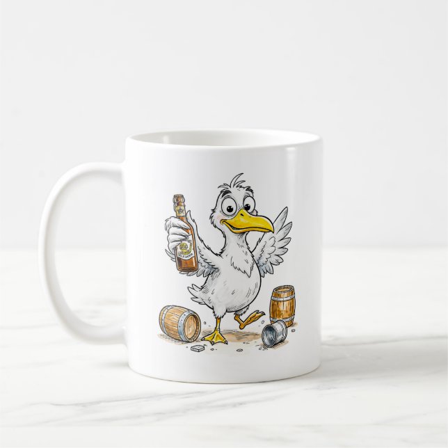 Mug Danse Comique de l'Oiseau au Tonneau (Gauche)