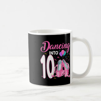 Mug Danse Dans 10 Ans Anniversaire Ballerina Girl P