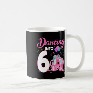 Mug Danse Dans 6 Ans Anniversaire Ballerina Girl Pa