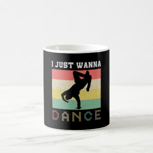 Mug Danse Danser Soirée Musique Danser Sport Idée cade