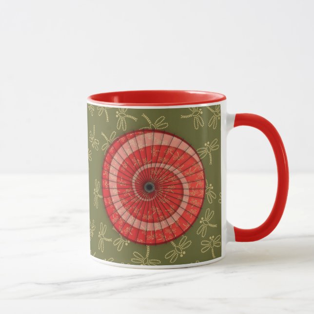 Mug danse de libellule (Droite)