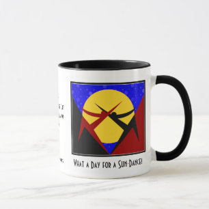 Mug Danse de Sun (tasse en céramique personnalisée)