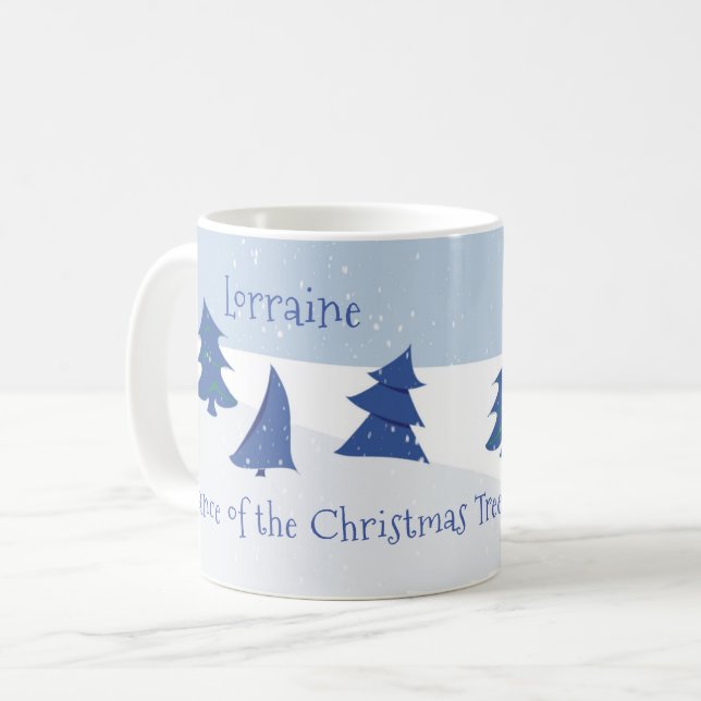 Mug Danse des arbres de Noël (Devant gauche)