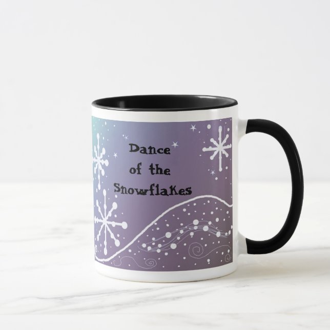 Mug Danse des flocons de neige (Droite)