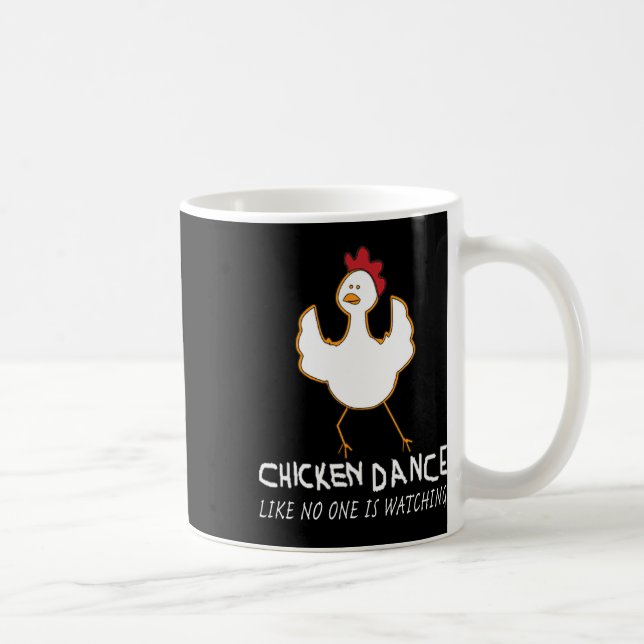 Mug Danse du poulet de 3e Créations, comme si personne (Droite)