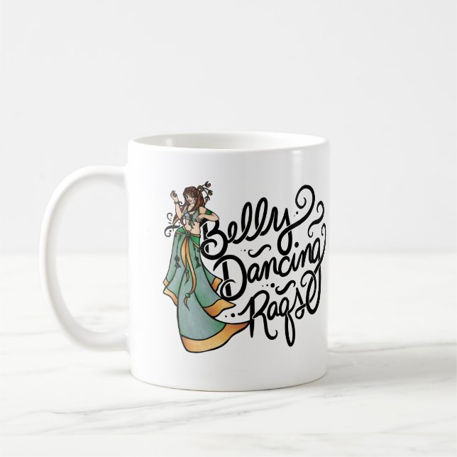 Mug Danse du ventre Raqs Danseuse de ventre            (Gauche)