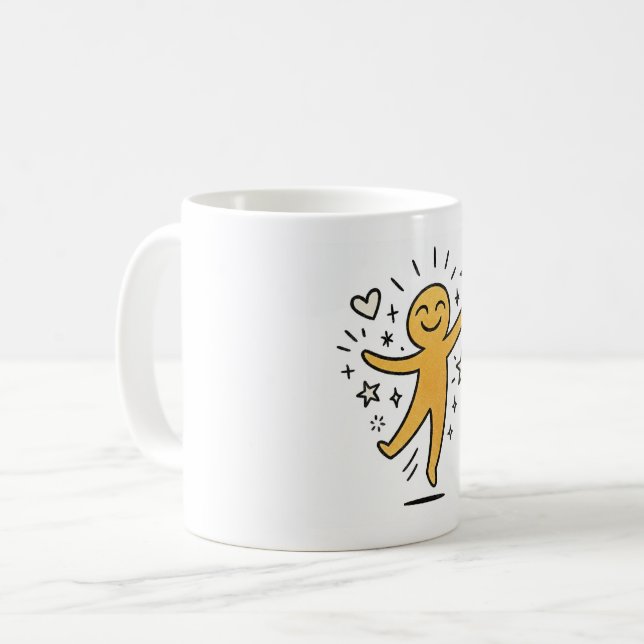 Mug Danse joyeuse (Devant gauche)