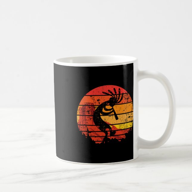 Mug Danse Kokopelli Sud-Ouest des États-Unis Amérindie (Droite)