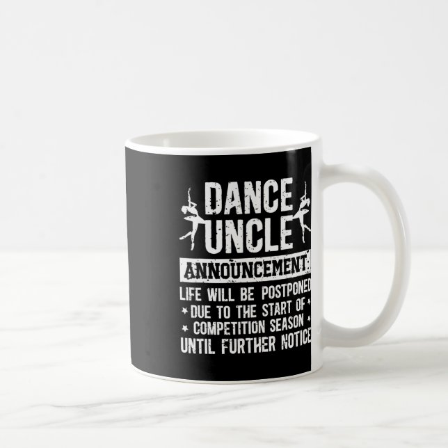 Mug Danse Oncle Faire-part oncle dansant oncle d'une d (Droite)