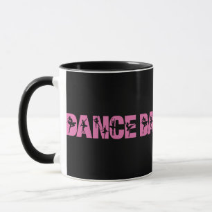 Mug DANSE Rose avec coutures Ballerina