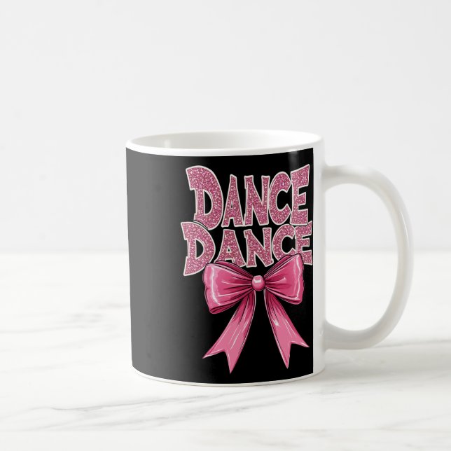 Mug Danse Rose Danse Bow Cute Ballet Considérant Cl Gi (Droite)