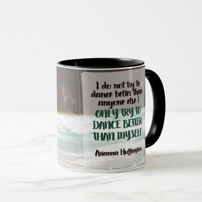 Mug Danser mieux (Devant droit)